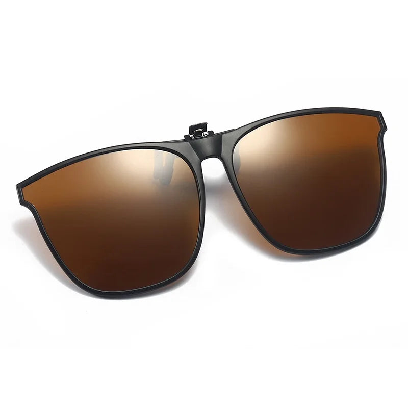 Sunglasses Men/Women Clip On Polarized Anti-Glare Fishing Sun Glasses