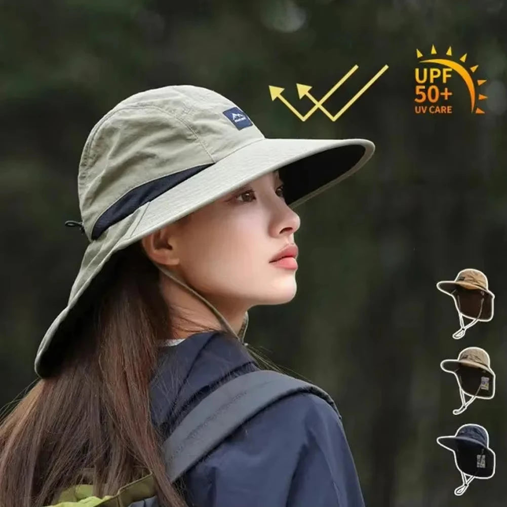 AquaSun Quick-Drying Sun-Proof Cap - UV Protected Airy Mesh