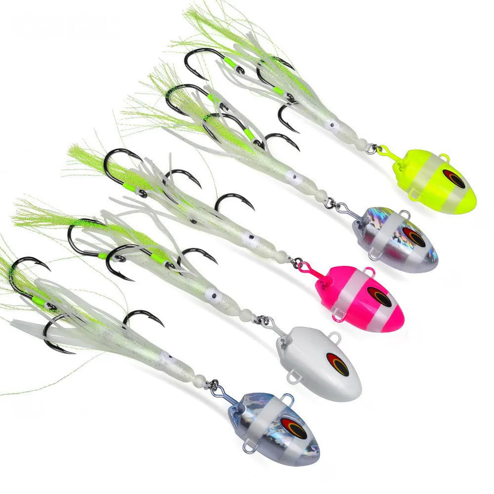 AquaLume Luminous Bait 100g - Deep Sea Glow Attracts Tuna