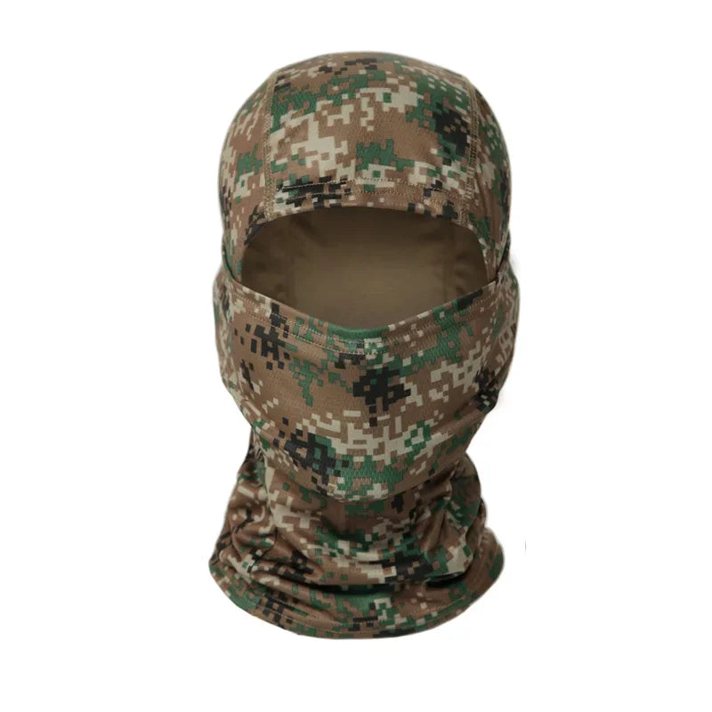Camouflage Balaclava Full Face Mask Outdoor Sports Hunting Hiking Ski Mask Motorcycle Helmet Inner Cap