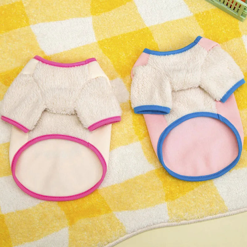 Dog Clothes Winter Fleece Warm Hoodies Coat Puppy Clothing Small Medium Dog Apparel