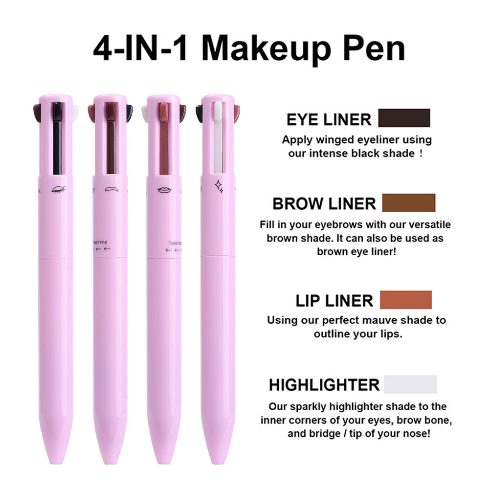 4 In 1 Eyebrow Pencil Waterproof
