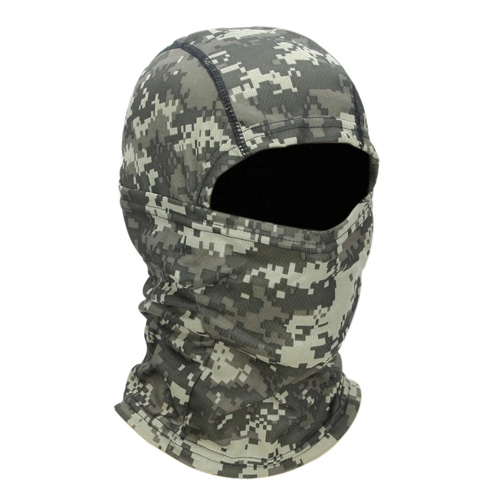 Camouflage Balaclava Full Face Mask Outdoor Sports Hunting Hiking Ski Mask Motorcycle Helmet Inner Cap