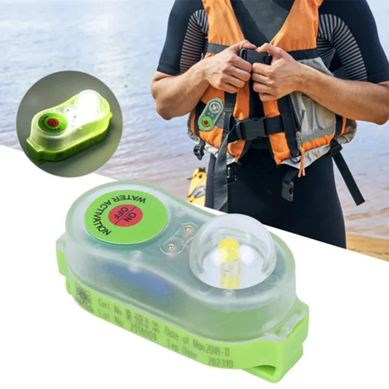 AquaSol LED Seawater Activated Life Vest Light - Self Light
