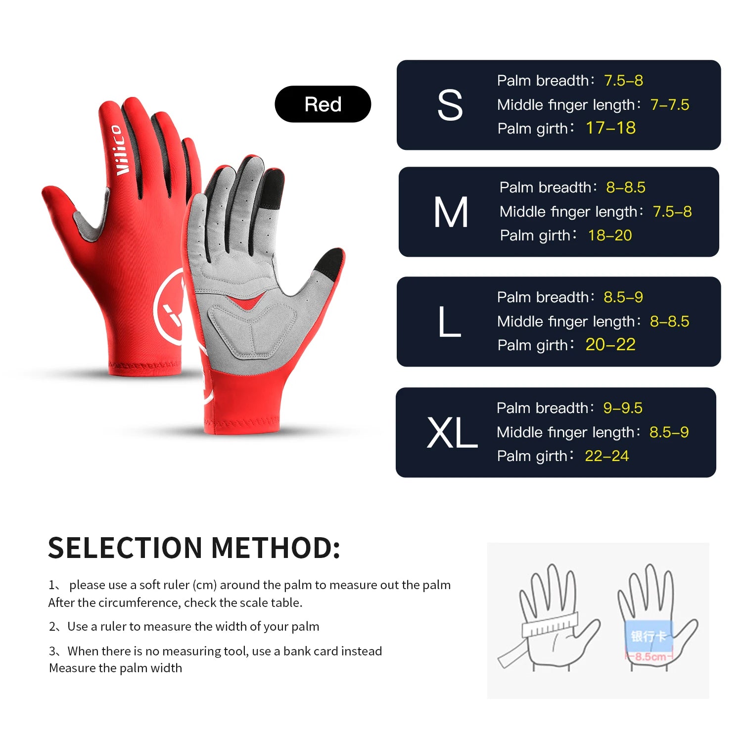 GlovePro Summer Men Ice Silk Gloves - Non Slip Breathable