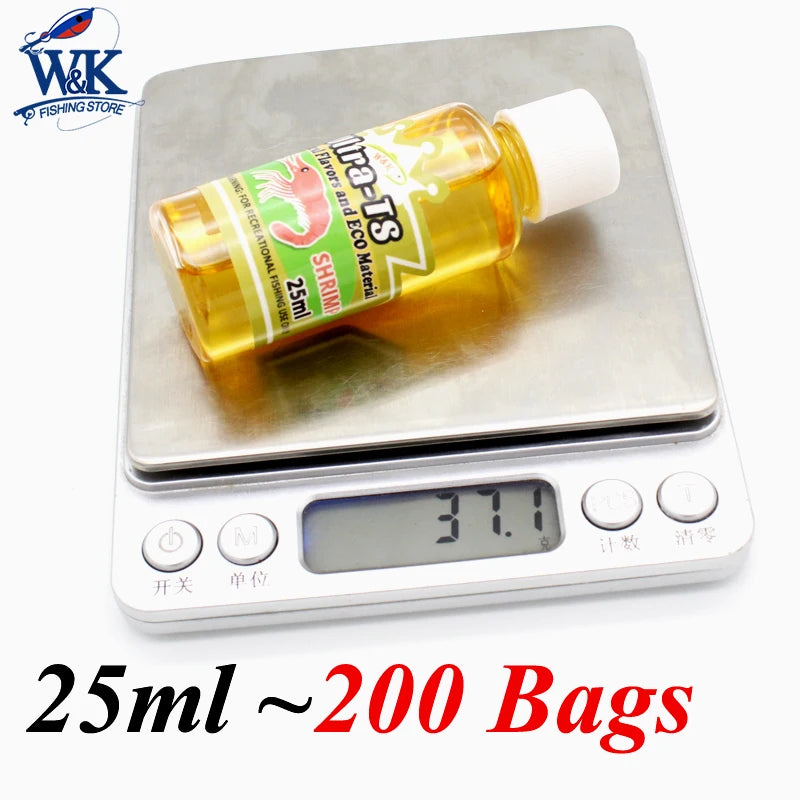 Flavors 25ml Squid Flavor Lure Soft Swimbait - Eco Scent