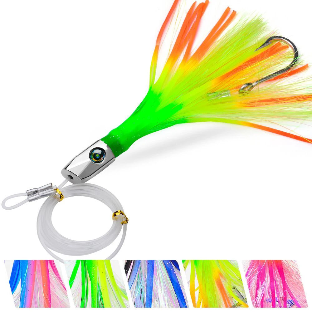 DeepSea Pro Lure 22cm 85g Zinc Head Octo Skirt - Big Game