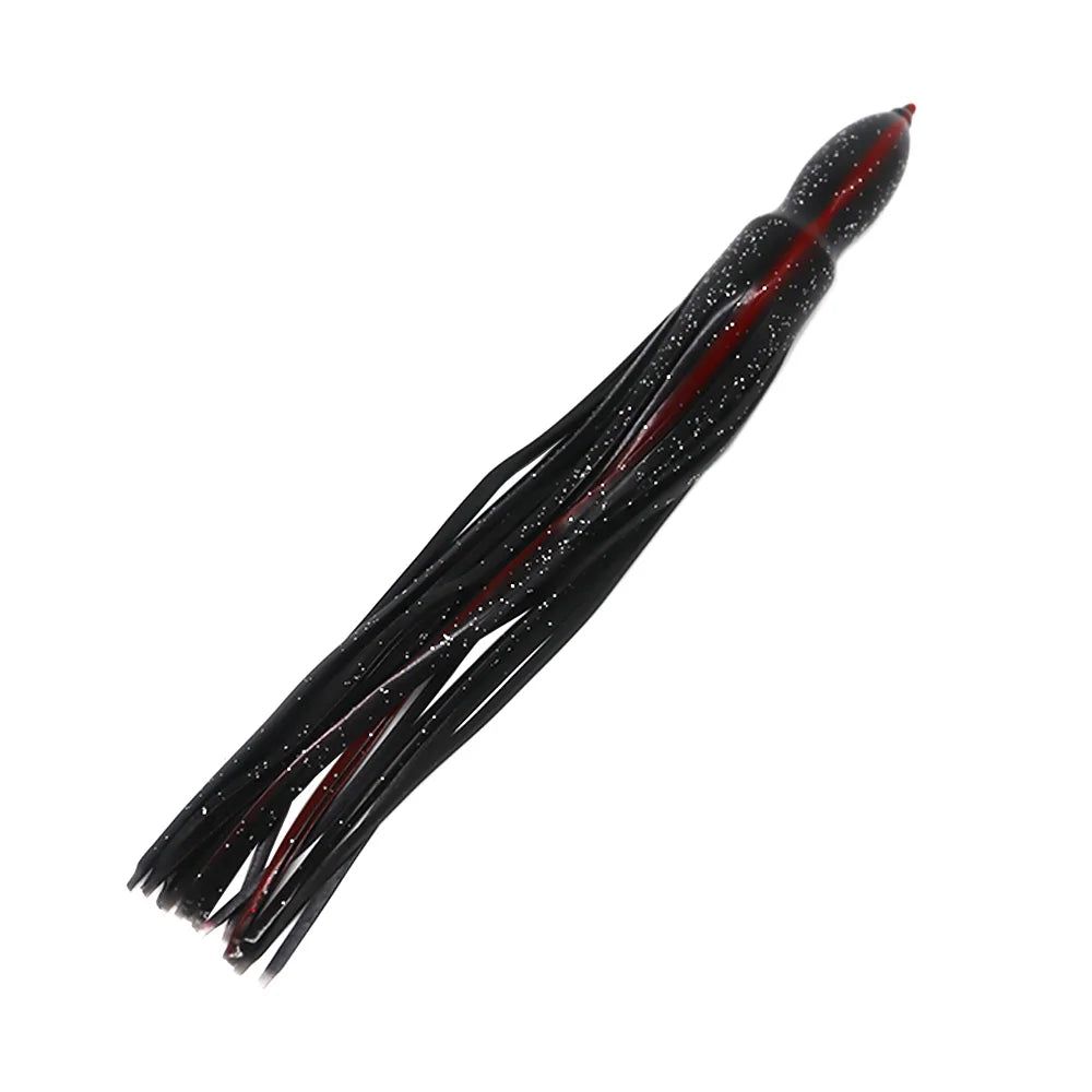12” Tuna Big Game Marlin Skirts Tuna Trolling Squid Lures Rubber PVC Fishing Trolling Lure Replacement Octopus Skirts
