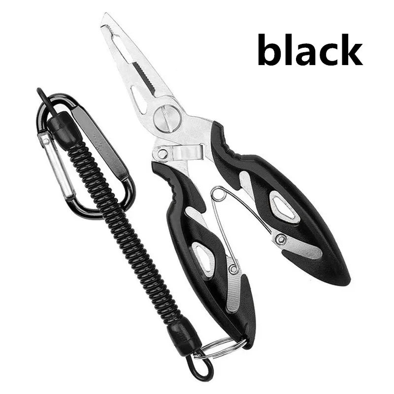 AquaPro Travel Fishing Pliers - Deep Hook Removal Nose