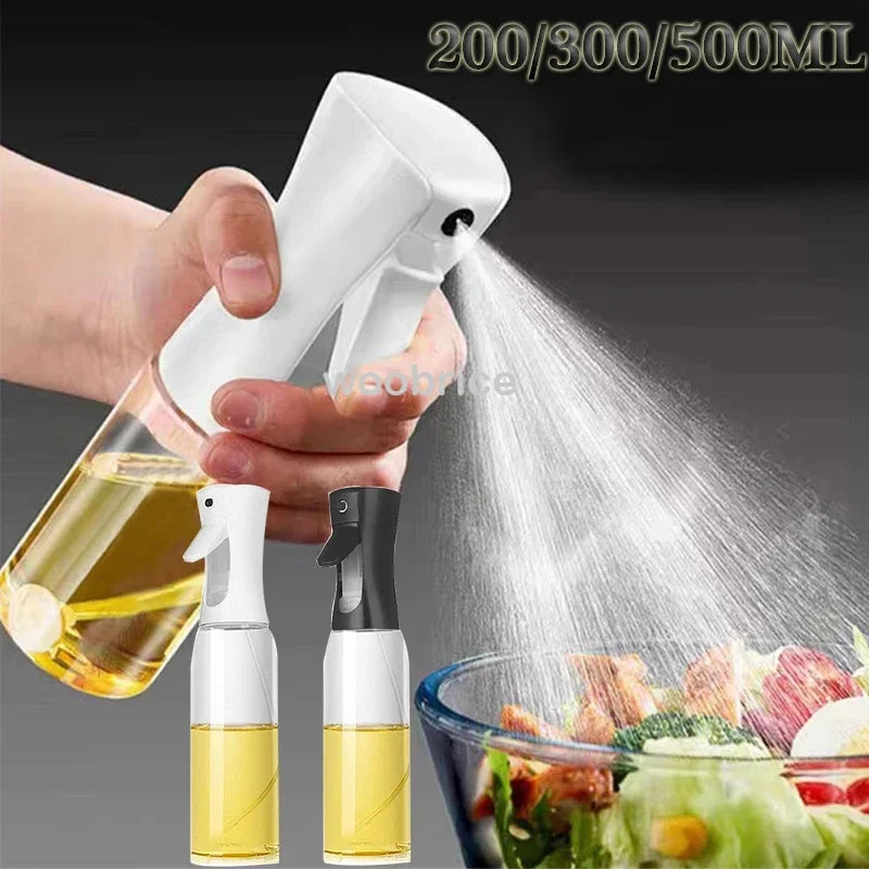 CleverChef Olive Oil Spray Bottle - Fan Spray For Coating