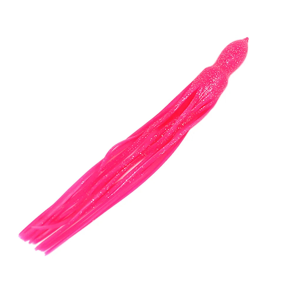 12” Tuna Big Game Marlin Skirts Tuna Trolling Squid Lures Rubber PVC Fishing Trolling Lure Replacement Octopus Skirts