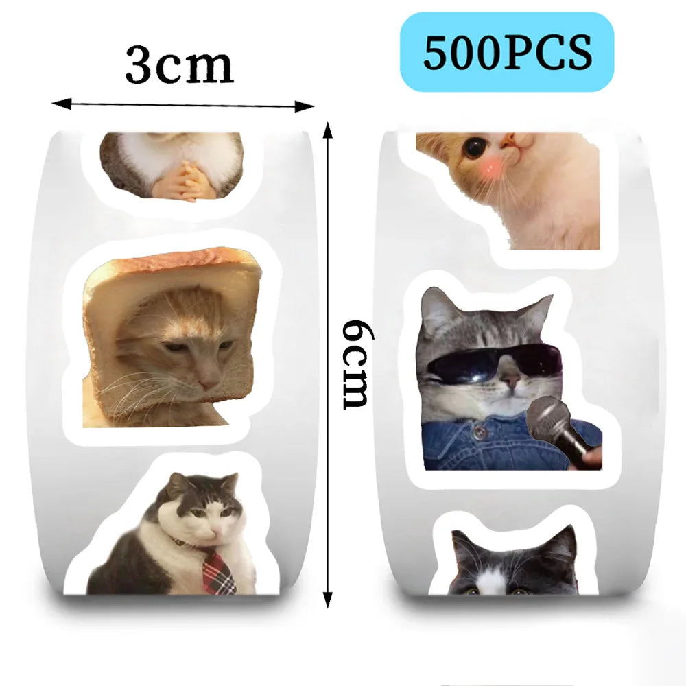 Cartoon Cat Stickers - Reward Stickers Encouragement Sticker For Student Teacher