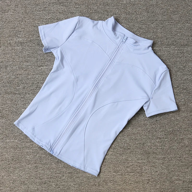 Summer Waist Slimming Training Tops - Quick Dry Yoga Wear