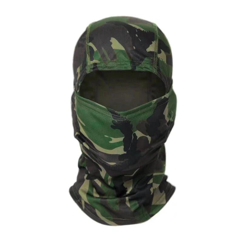 Camouflage Balaclava Full Face Mask Outdoor Sports Hunting Hiking Ski Mask Motorcycle Helmet Inner Cap