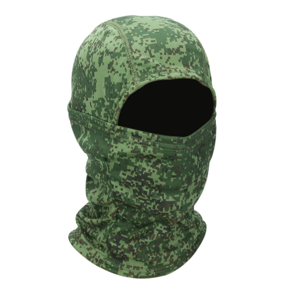 Camouflage Balaclava Full Face Mask Outdoor Sports Hunting Hiking Ski Mask Motorcycle Helmet Inner Cap