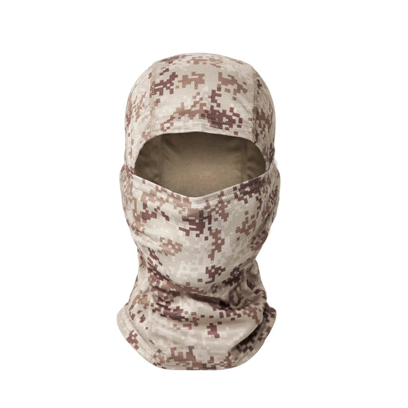Camouflage Balaclava Full Face Mask Outdoor Sports Hunting Hiking Ski Mask Motorcycle Helmet Inner Cap