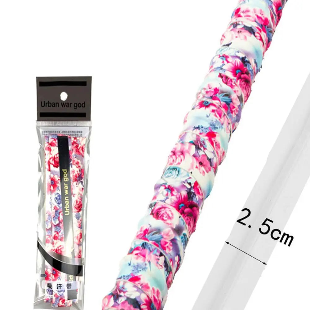 Anti-skid Sweat Absorbed Fishing Rod Tennis Racket Grip Wrap Tape Badminton Grips Sweatband