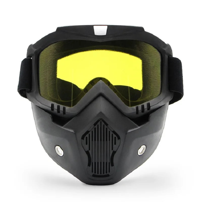 TrailGuard Dustproof Motocross Goggles - Breathable Fit