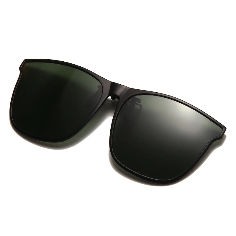 Sunglasses Men/Women Clip On Polarized Anti-Glare Fishing Sun Glasses