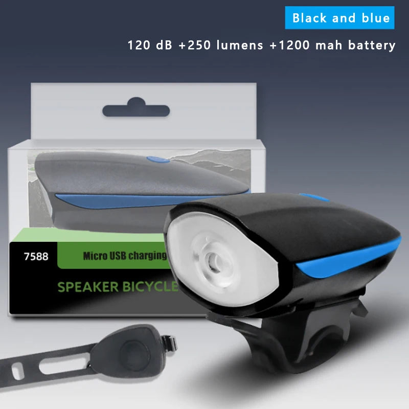 ApexRide Mountain Bike Headlight - USB Rechargeable 3 Modes