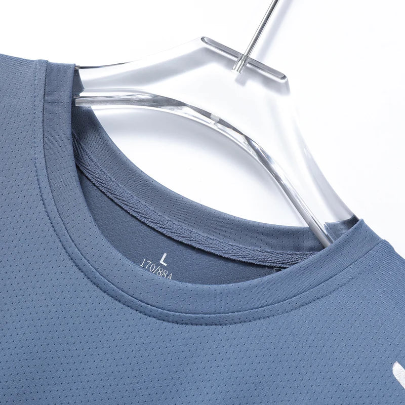 CHRLCK Men's Quick Dry Running Tee - Breathable Outdoor