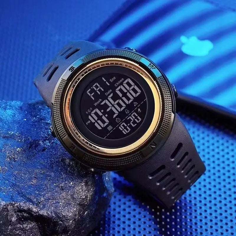 Men’s Military Sports Watches Luminous Multifunction LED Digital Wristwatch