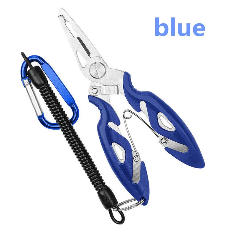 AquaPro Travel Fishing Pliers - Deep Hook Removal Nose