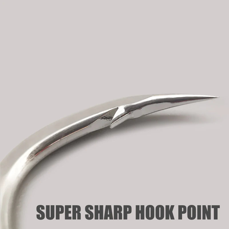 Fishing 4-PJ Power Assist Hooks Heavy Duty Big Game 3 Pack 240-400lb. PE Line