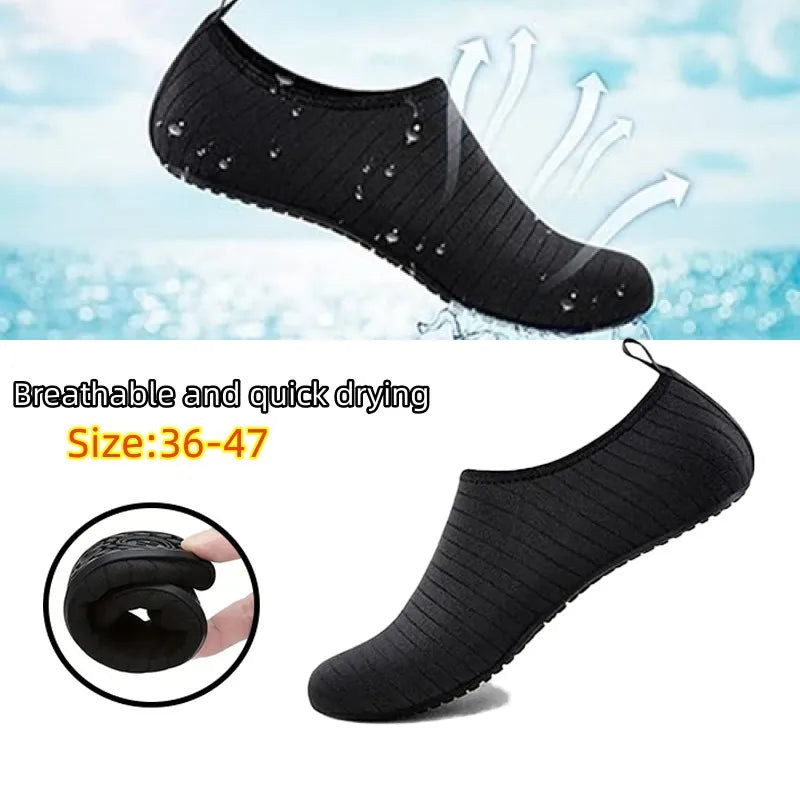 Water Shoes Unisex Quick-Drying Breathable Swimming Anti-Slip Water Sneakers