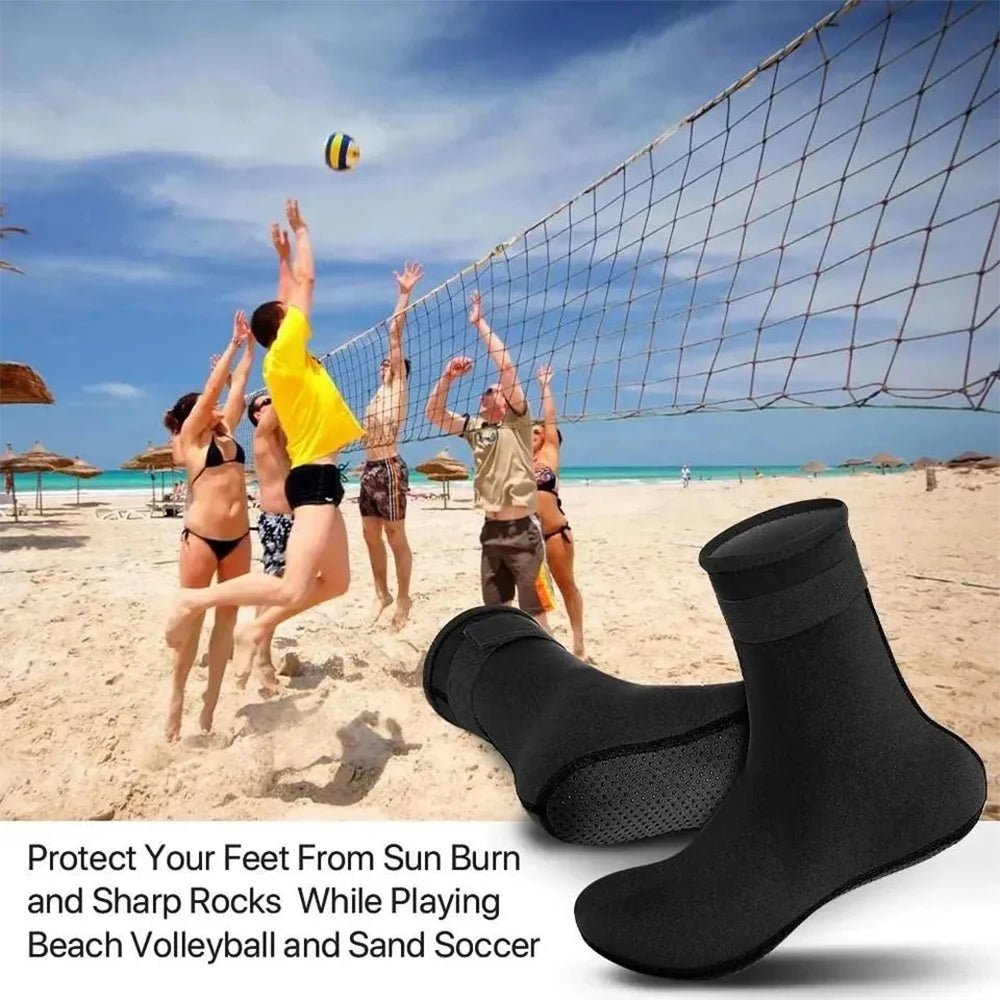 Diving Socks Wetsuit Surf Shoes Thermal Neoprene Quick Dry Non-Slip Warm Aqua Socks For Men Women 5mm