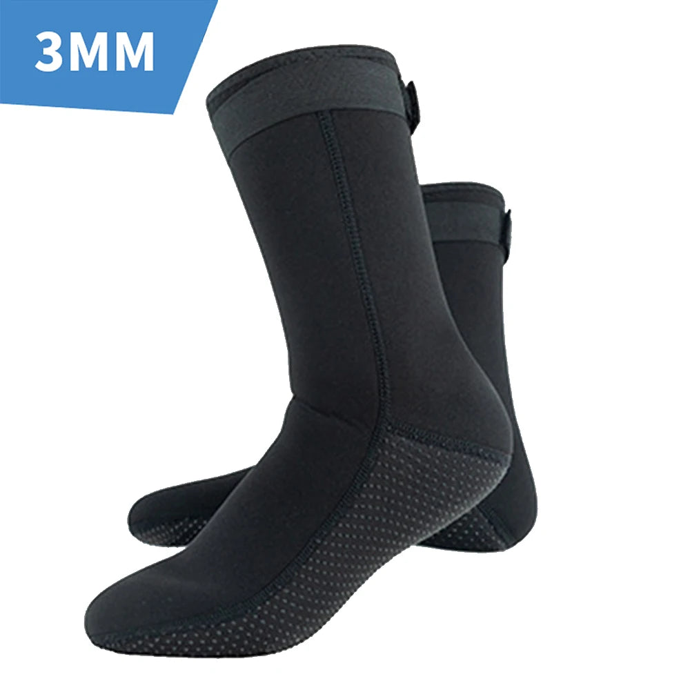 Diving Socks Wetsuit Surf Shoes Thermal Neoprene Quick Dry Non-Slip Warm Aqua Socks For Men Women 5mm