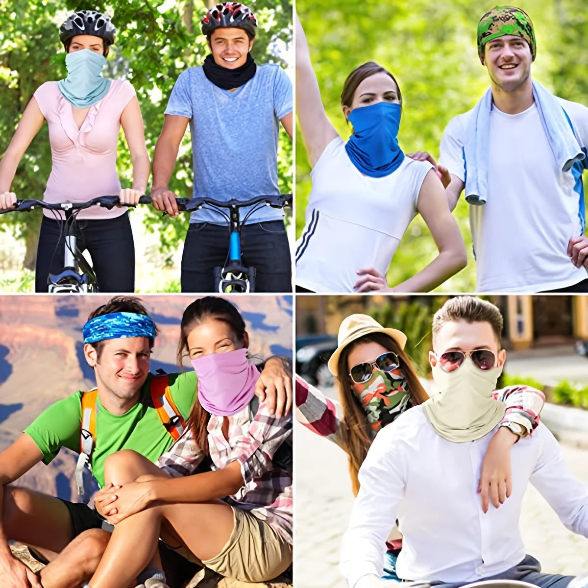 IceSilk UV Bandana - Breathable Quick Dry UV Shield