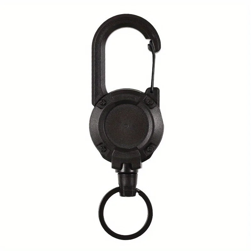 KeyGuard Retractable Wire Rope Keychain - Easy Access