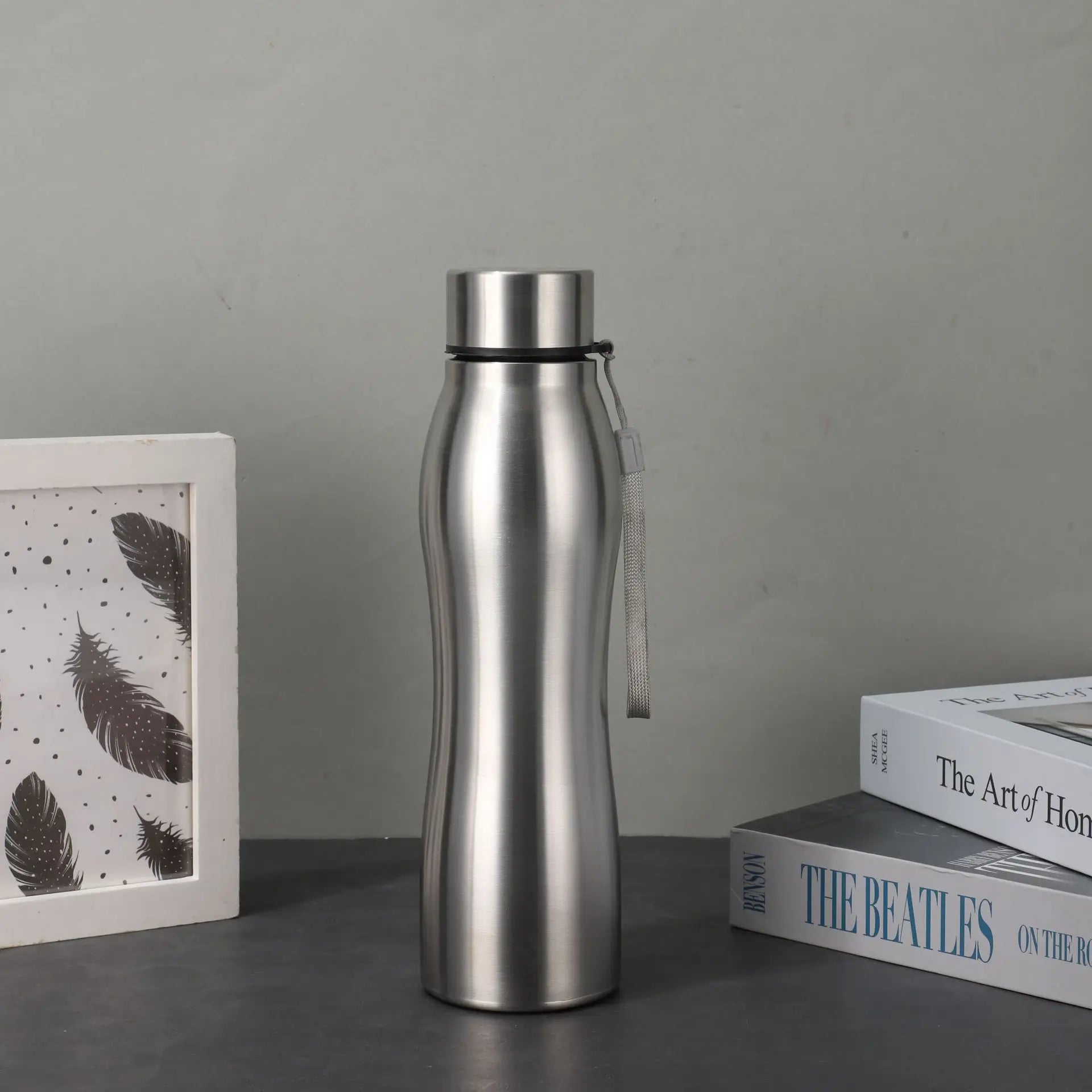 Stainless Steel Drinking Tumbler Water Bottle 750/1000ml