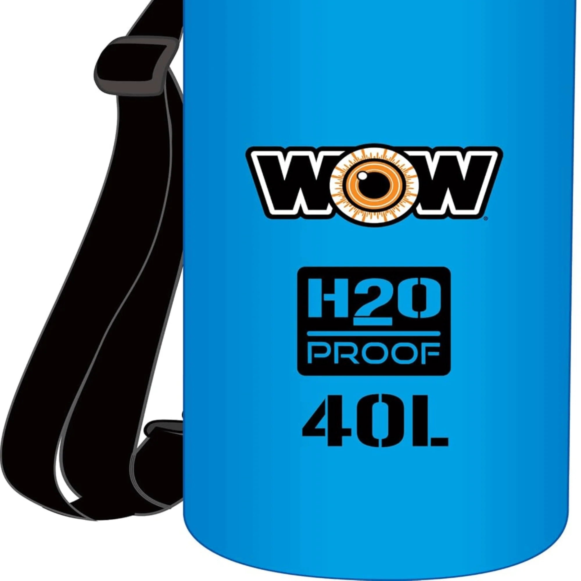 WOW Watersports H2O Proof 40L Drybag Blue - Waterproof