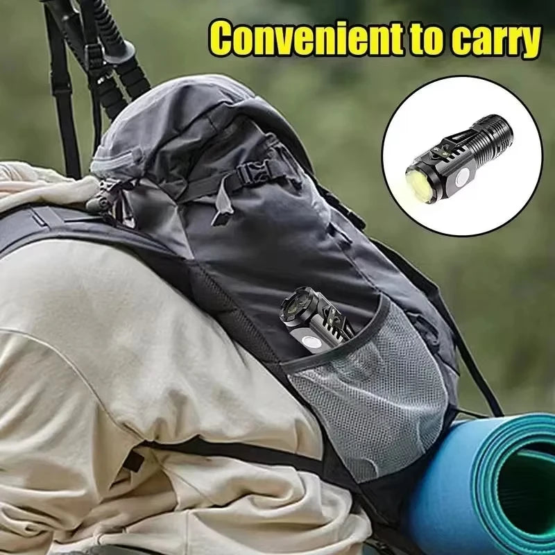 NovaLite Mini Led Flashlight - Usb Rechargeable Torch