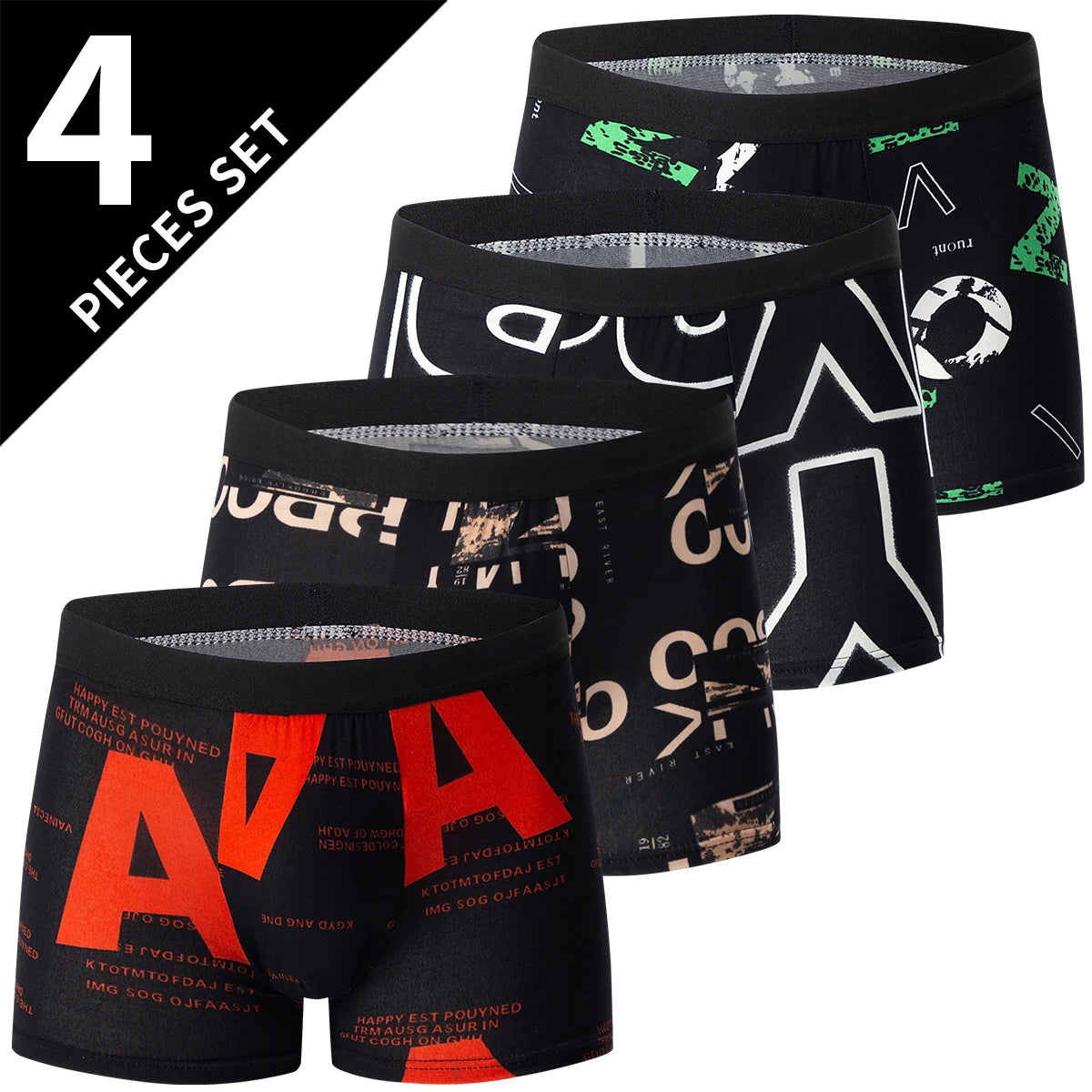 SureFit Plus Size Printed Boyshorts And Trunks - Comfort