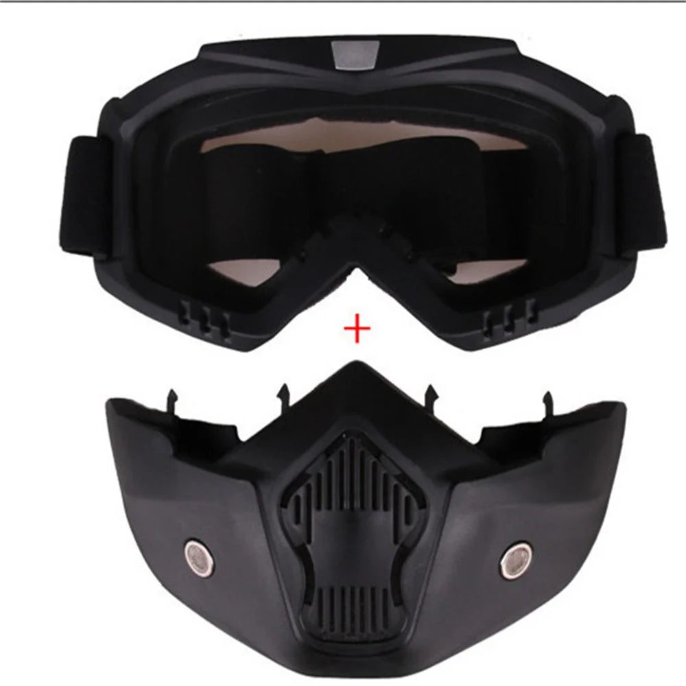 TrailGuard Dustproof Motocross Goggles - Breathable Fit
