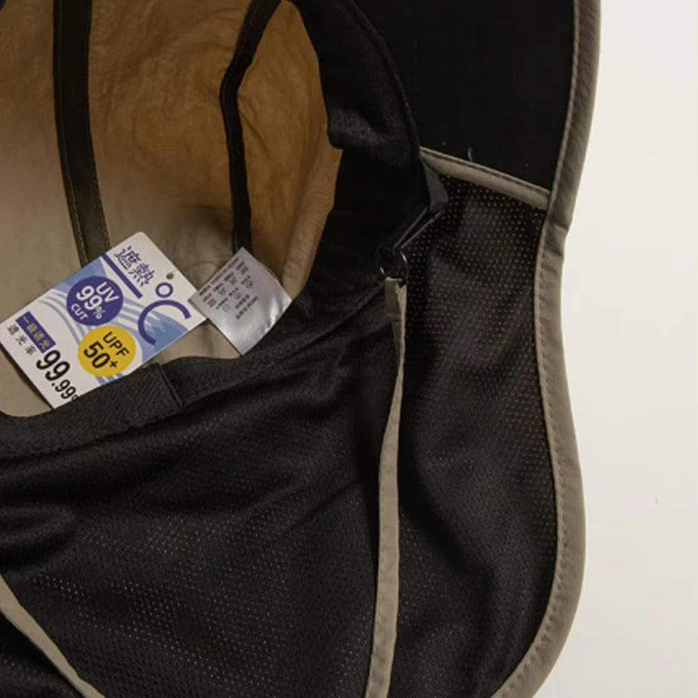 AquaSun Quick-Drying Sun-Proof Cap - UV Protected Airy Mesh