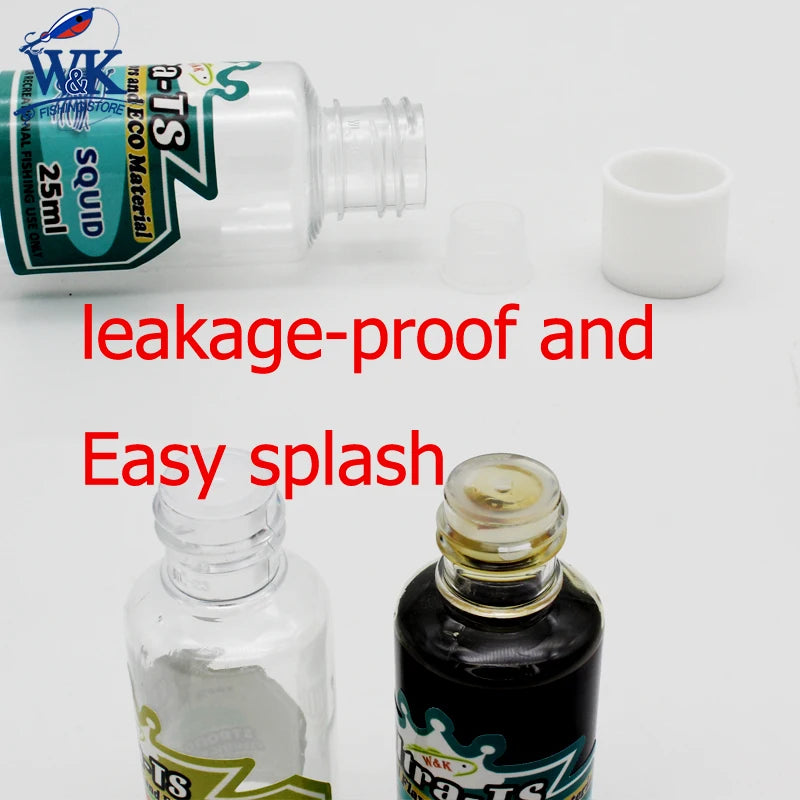 Flavors 25ml Squid Flavor Lure Soft Swimbait - Eco Scent