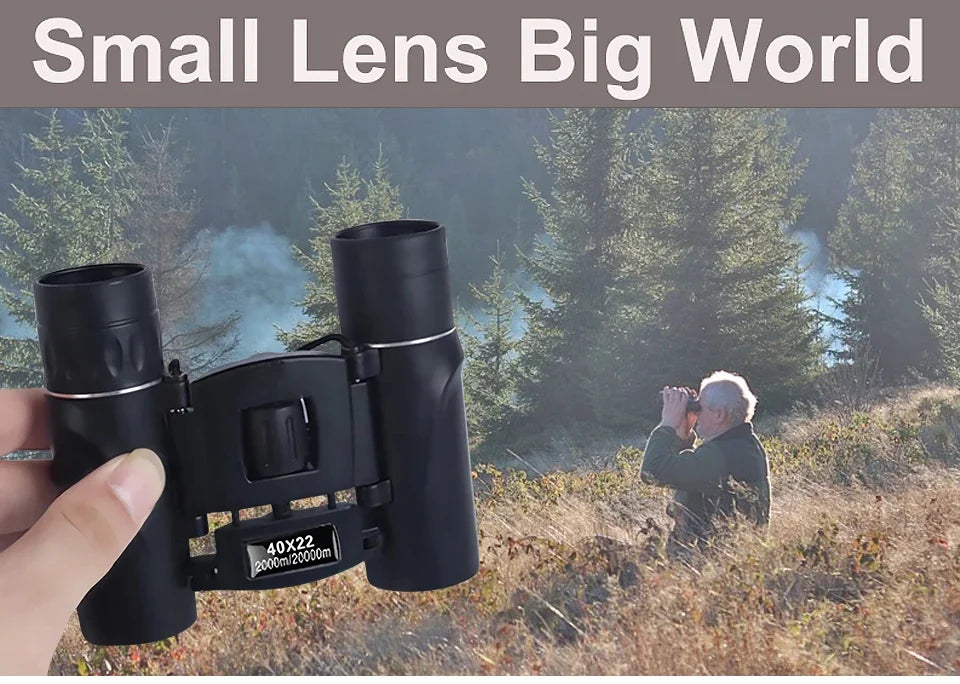 Choice 40x22 HD Binoculars Folding 2000m - Long Range View