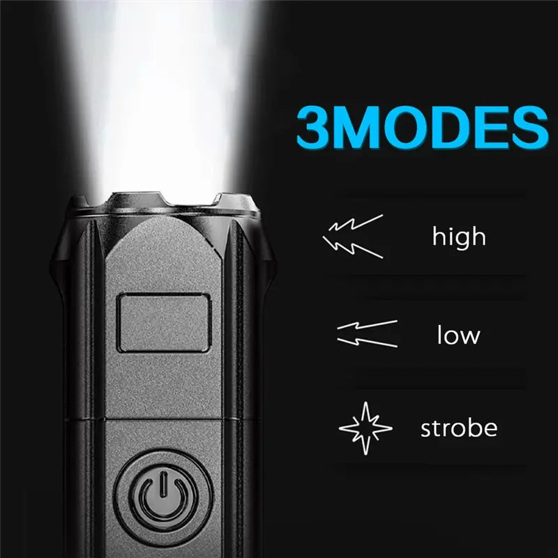 Choice LED Flashlight - USB Rechargeable Waterproof