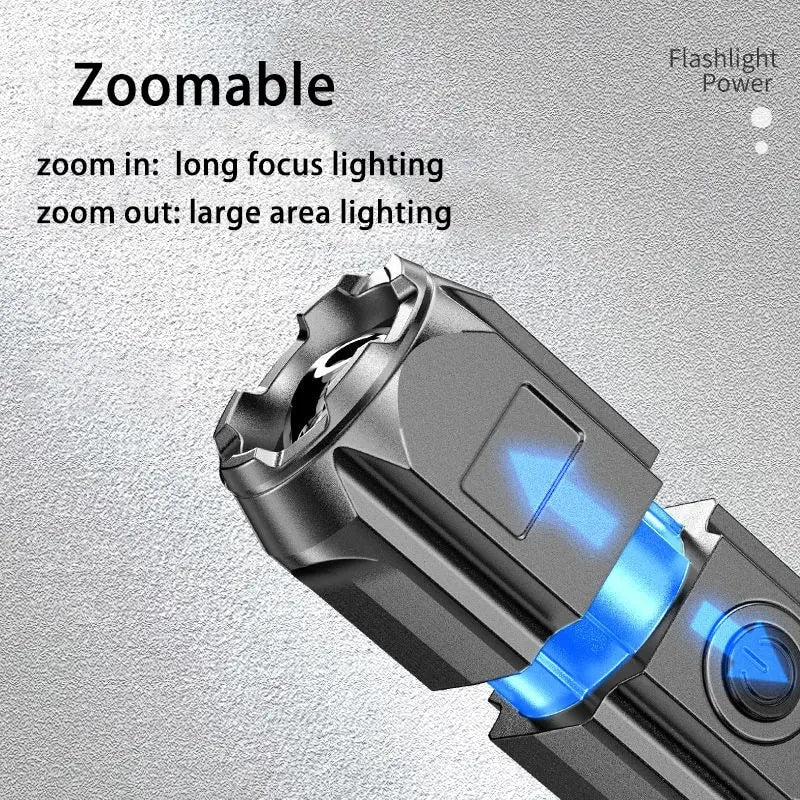 Choice LED Flashlight - USB Rechargeable Waterproof