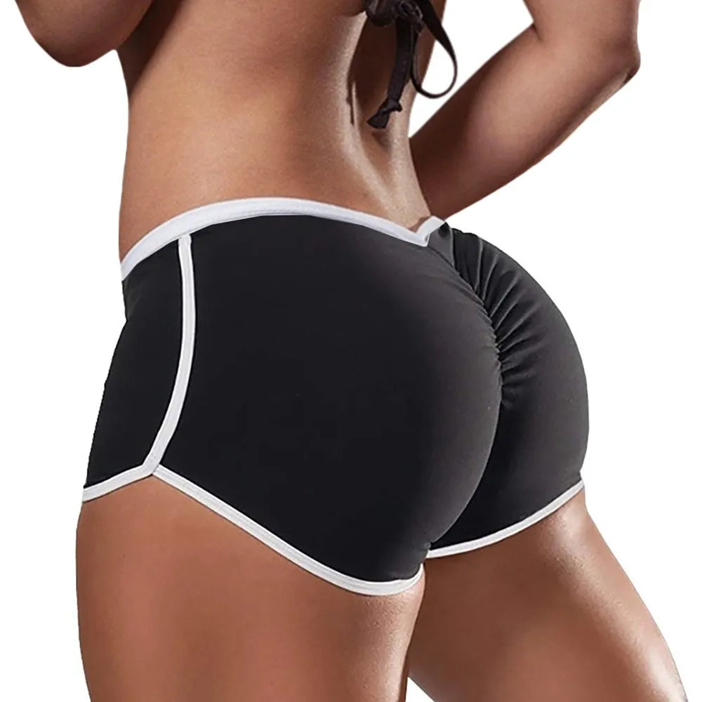 Craft of Weaving Womens Gym Shorts - Butt Lift Breathable