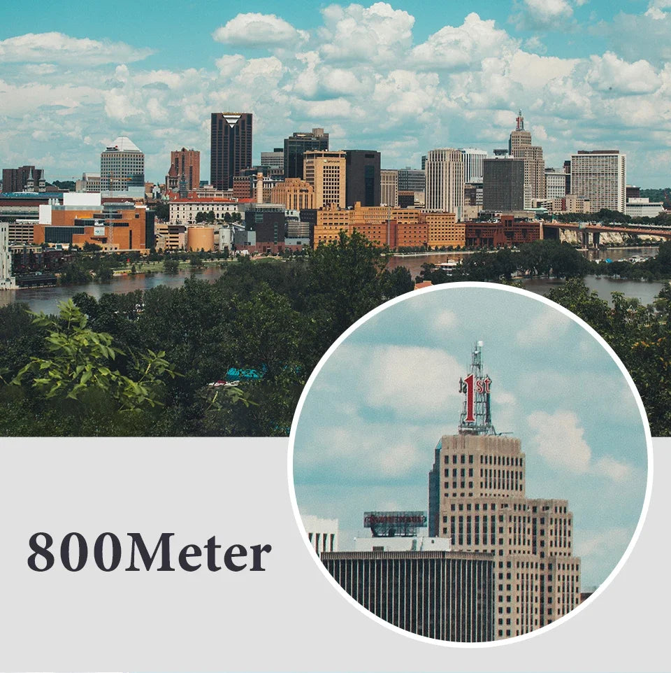 Choice 40x22 HD Binoculars Folding 2000m - Long Range View