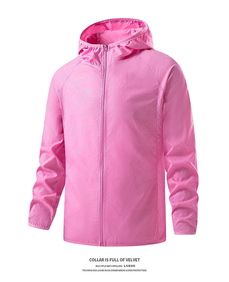 LNGXO Waterproof Hiking Jacket - Sun Protection For Trails