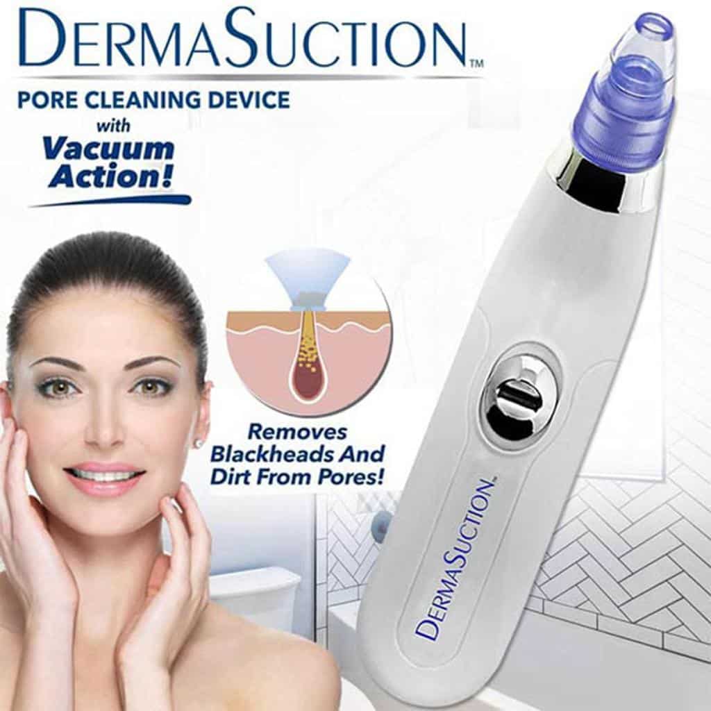 Derma suction Blackhead Remover Vacuum Acne Cleaner Black Spots Removal