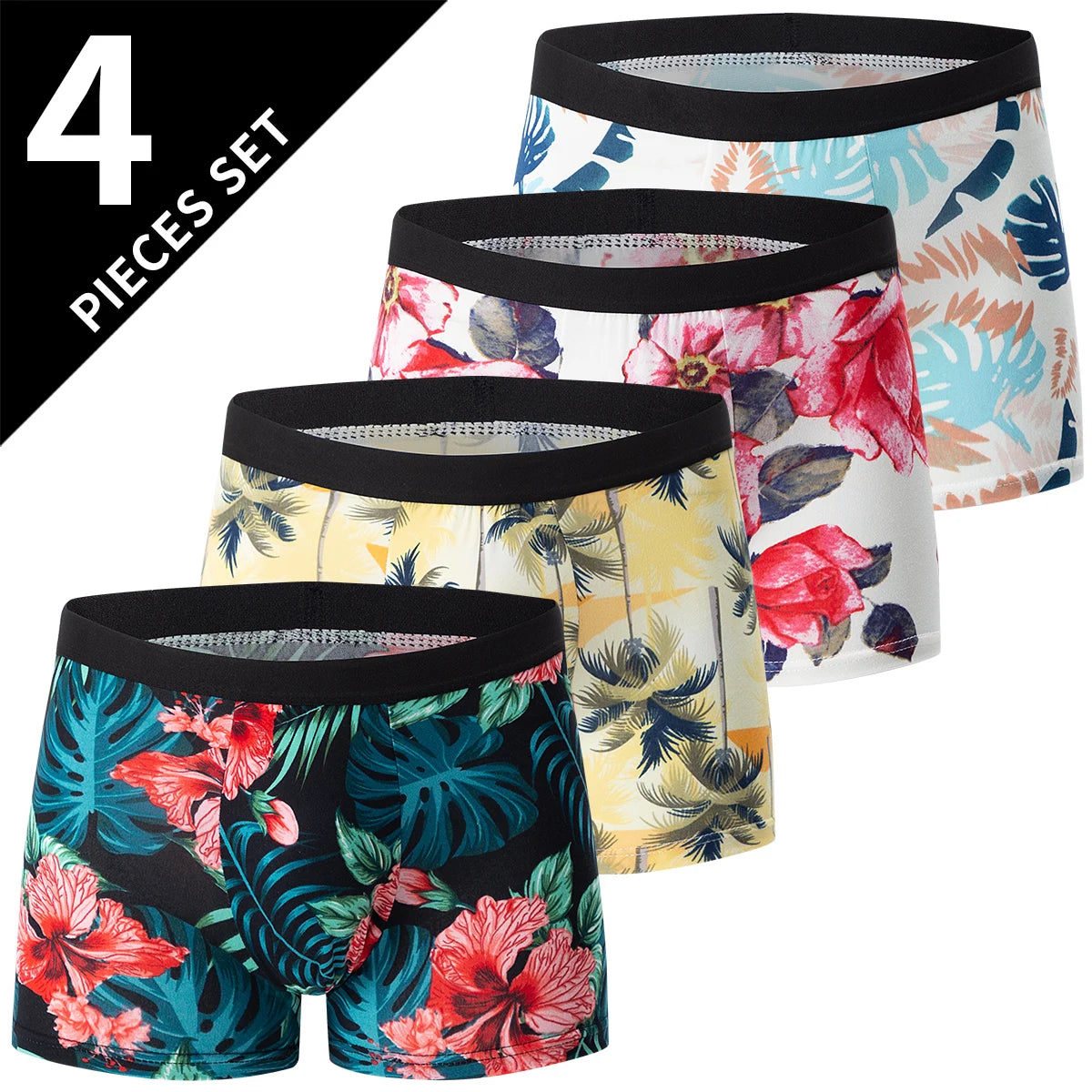 SureFit Plus Size Printed Boyshorts And Trunks - Comfort