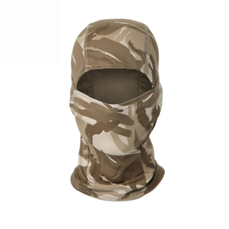 Camouflage Balaclava Full Face Mask Outdoor Sports Hunting Hiking Ski Mask Motorcycle Helmet Inner Cap