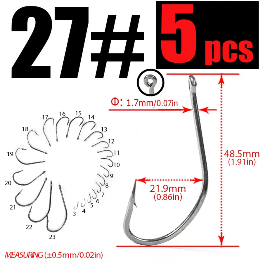 LS-9939 Saltwater Fishing Hooks - Made In Japan Quality